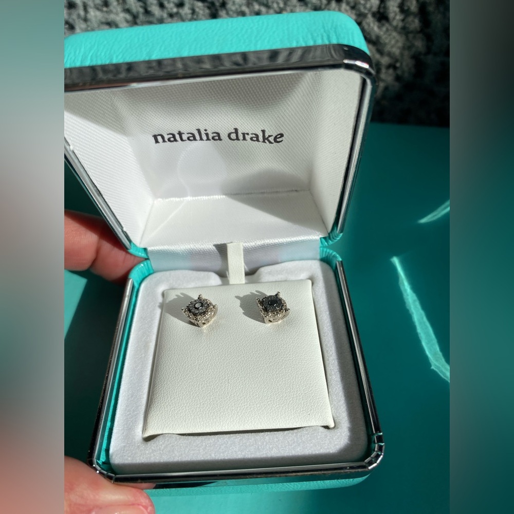 Natalia Drake -diamond -studs - Picture 13 of 16
